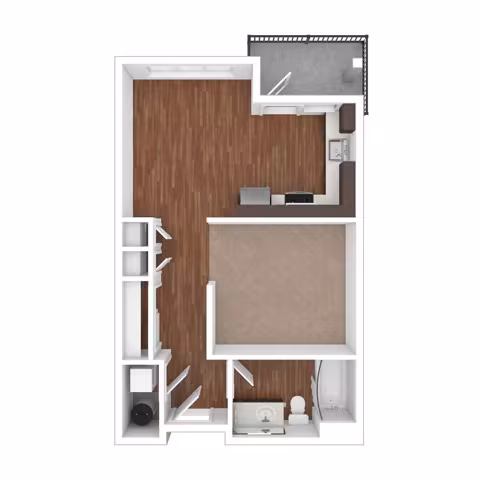 Urban Studio 6927-106 floor plan